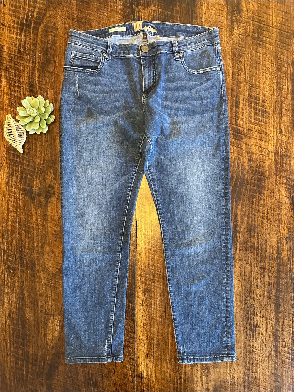 KUT from the Kloth | Katy Mid Rise Boyfriend Jean, Size 12